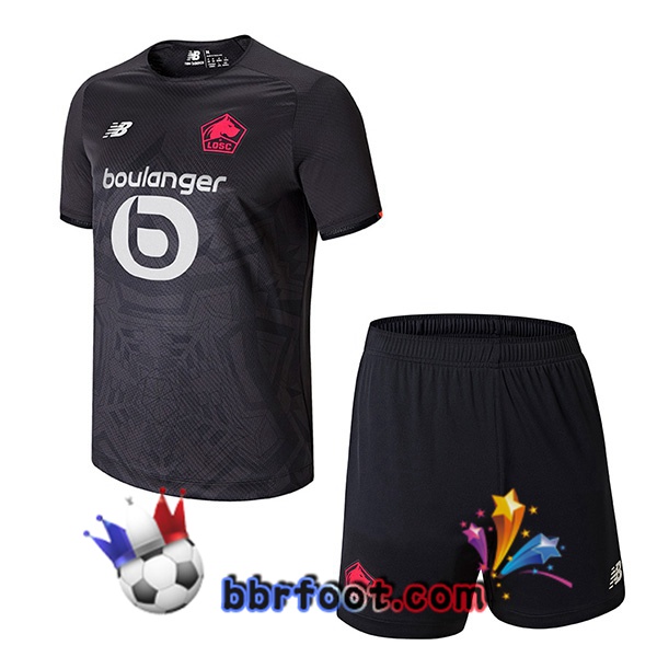 Maillot Foot Lille OSC Enfant Third 21/22 Maillot Foot Lille OSC Enfant Third 21/22