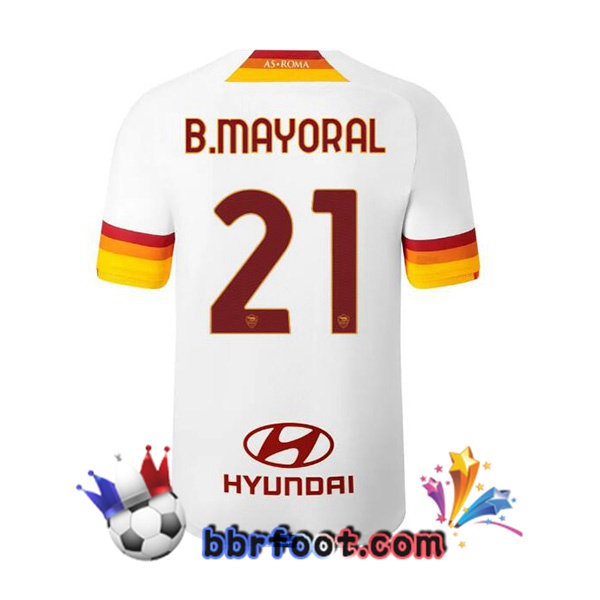 Maillot Foot AS Roma (B.MAYORAL 21) Exterieur 21/22