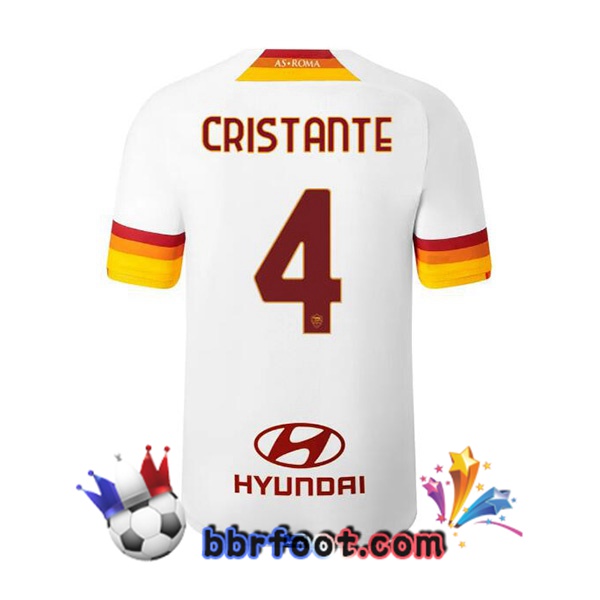Maillot Foot AS Roma (CRISTANTE 4) Exterieur 21/22