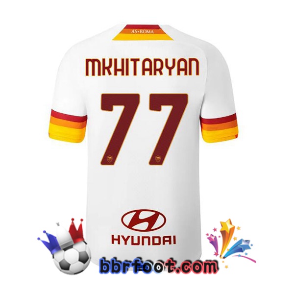 Maillot Foot AS Roma (MKHITARYAN 77) Exterieur 21/22