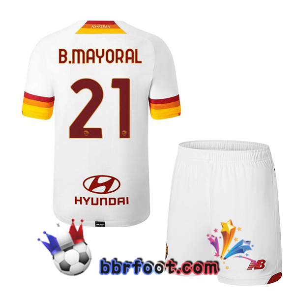 Maillot Foot AS Roma (B.MAYORAL 21) Enfant Exterieur 21/22