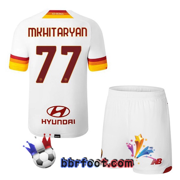 Maillot Foot AS Roma (MKHITARYAN 77) Enfant Exterieur 21/22