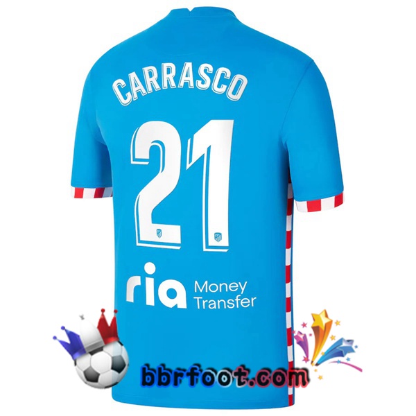 Maillot Foot Atletico Madrid (Carrasco 21) Third 21/22
