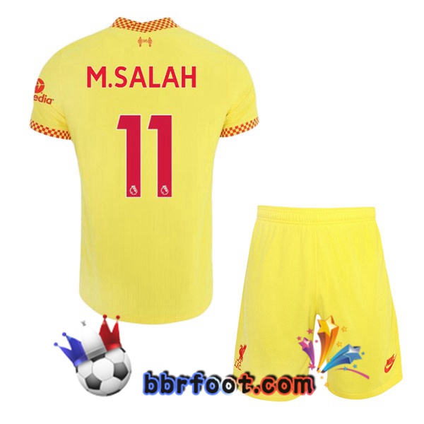Maillot Foot FC Liverpool (M.SALAH 11) Enfant Third 21/22