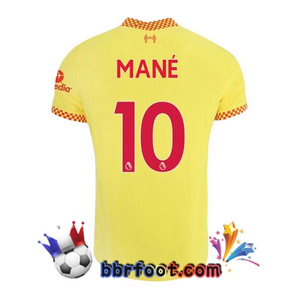 Maillot Foot FC Liverpool (MANE 10) Third 21/22