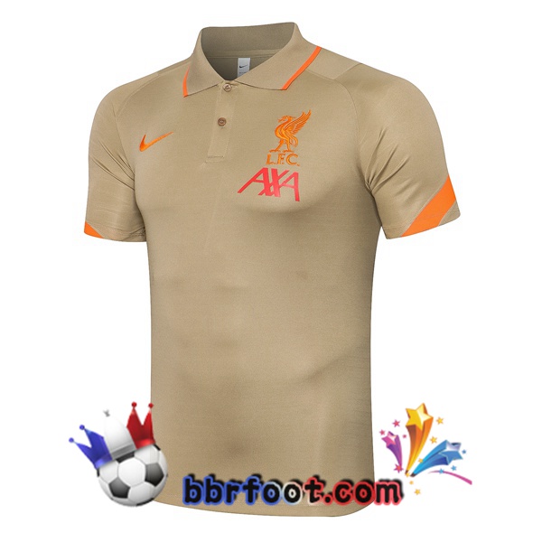 Polo Foot FC Liverpool Jaune 21/22