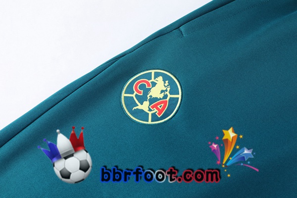 Veste Survetement Foot Club America Bleu 21/22