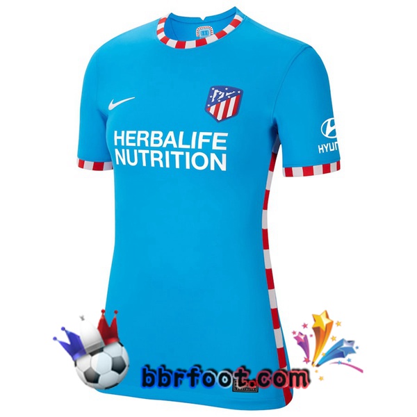 Maillot Foot Atletico Madrid Femme Third 21/22