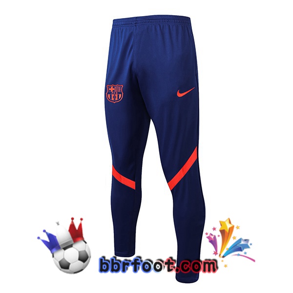 Pantalon Foot FC Barcelone Bleu 21/22