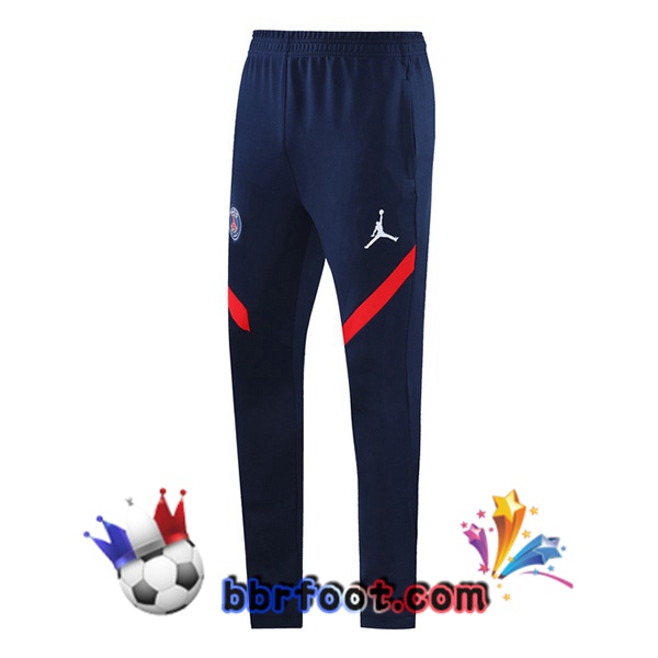 Pantalon Foot JORDAN Paris PSG Bleu Royal 21/22