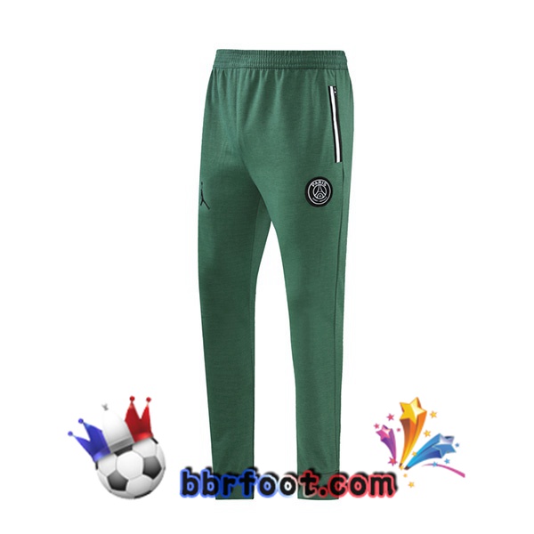 Pantalon Foot JORDAN Paris PSG Vert 21/22