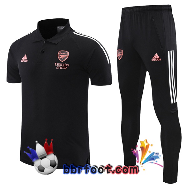 Polo Foot Arsenal + Pantalon Noir 21/22