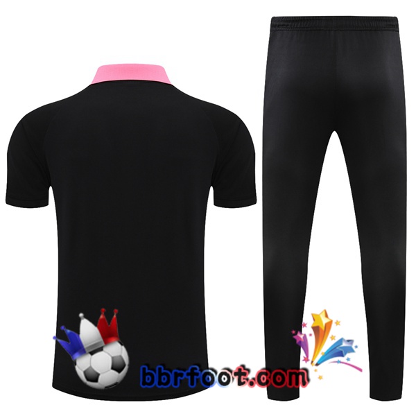 Polo Foot Real Madrid + Pantalon Noir 21/22