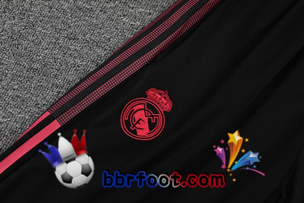 Polo Foot Real Madrid + Pantalon Noir 21/22