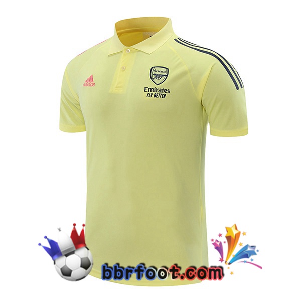 Polo Foot Arsenal Jaune 21/22