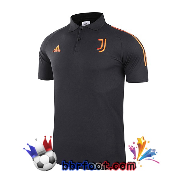 Polo Foot Juventus Noir 21/22