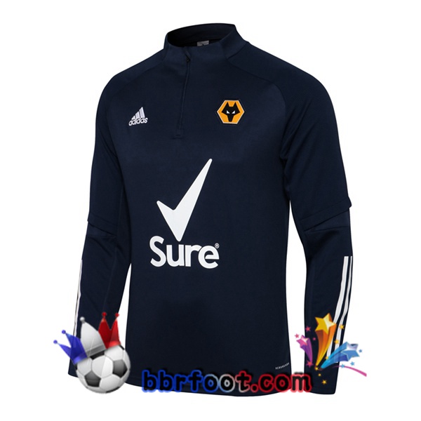 Sweatshirts Homme Wolves Bleu Royal 21/22