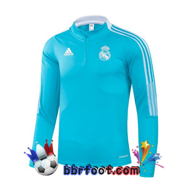 Sweatshirts Homme Real Madrid Bleu 21/22