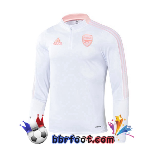Sweatshirts Homme Arsenal Blanc 21/22