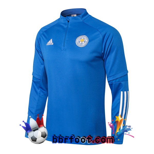 Sweatshirts Homme Leicester City Bleu 21/22