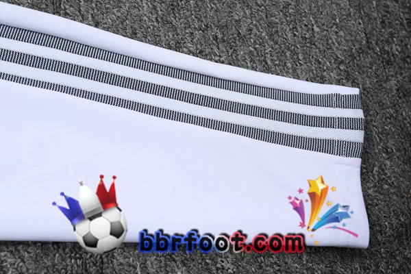 Veste Survetement Foot Real Madrid Blanc 21/22