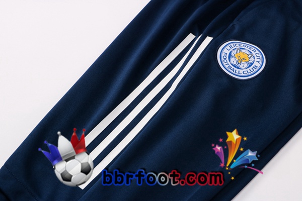 Survetement Foot Leicester City Bleu Royal 21/22