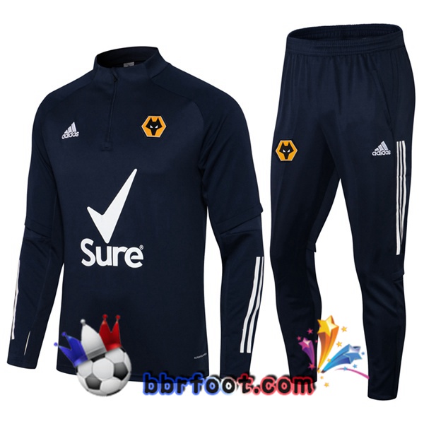 Survetement Foot Wolves Bleu Royal 21/22