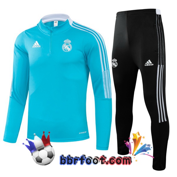 Survetement Foot Real Madrid Bleu 21/22
