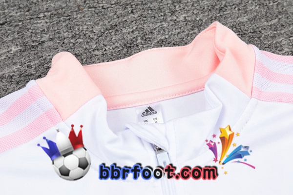 Survetement Foot Arsenal Blanc 21/22