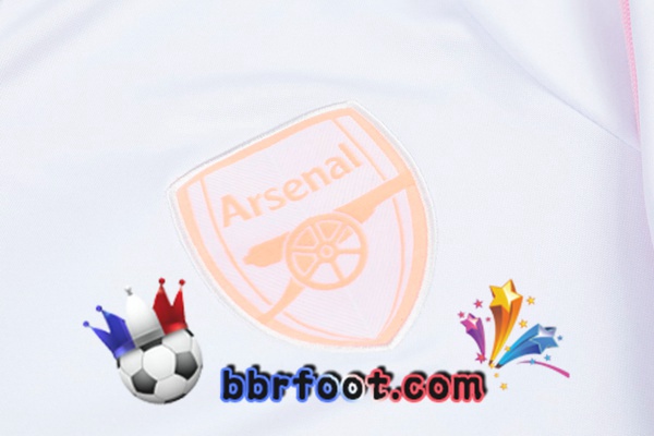 Survetement Foot Arsenal Blanc 21/22