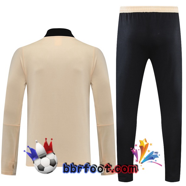 Survetement Foot Juventus Jaune 21/22