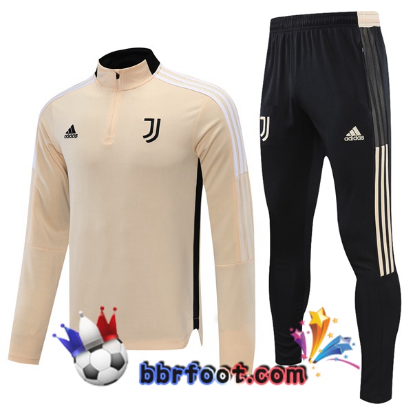 Survetement Foot Juventus Jaune 21/22
