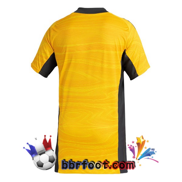 Maillot Foot Flamengo Gardien de but Jaune 21/22