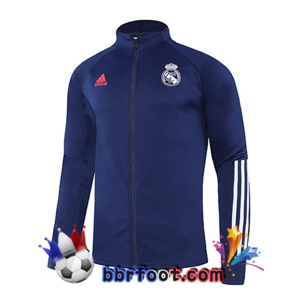 Veste Foot Real Madrid Bleu Royal 21/22