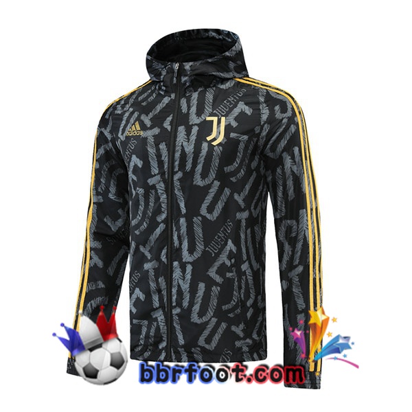 Coupe Vent Juventus Noir 21/22