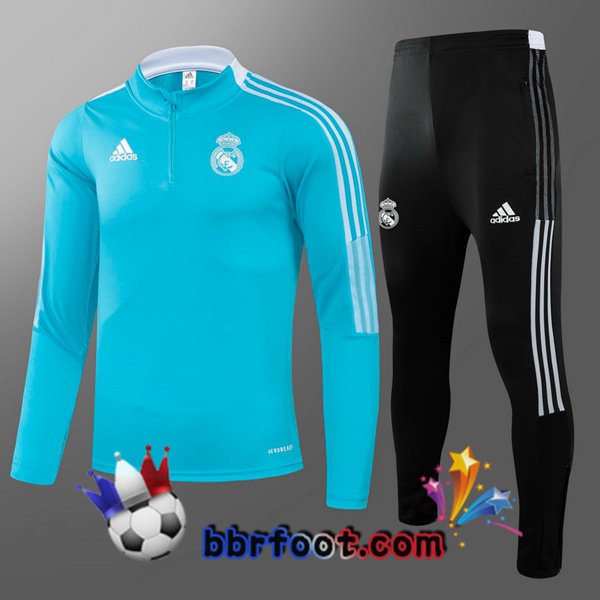 Survetement Foot Real Madrid Enfant Bleu 21/22