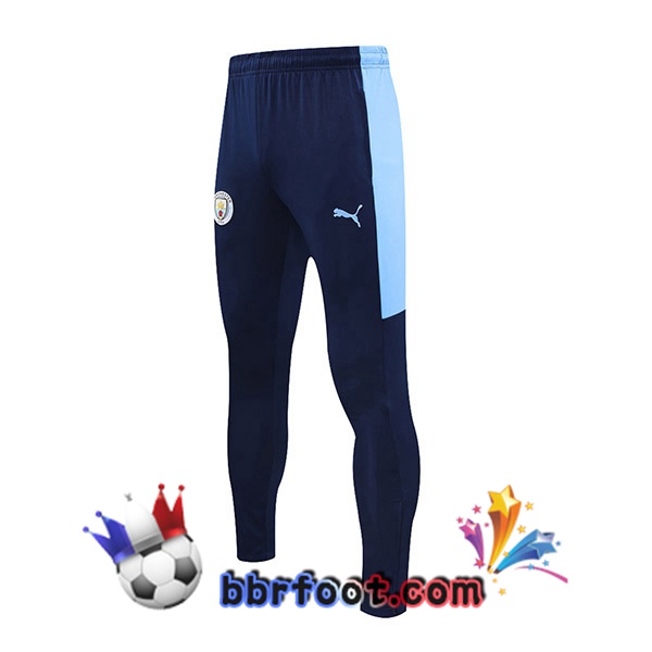 Pantalon Foot Manchester City Bleu Royal 21/22