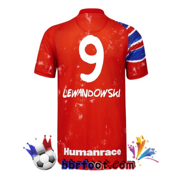 Maillot Foot Bayern Munich (LEWANDOWSKI 9) Adidas X Human Race 20/21
