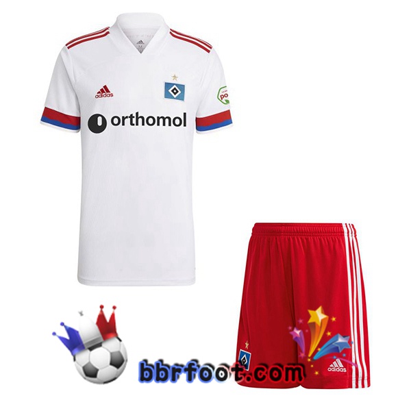 Maillot Foot Hamburger SV Enfant Domicile 20/21