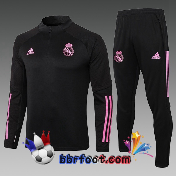 Survetement Foot Real Madrid Enfant Noir 20/21