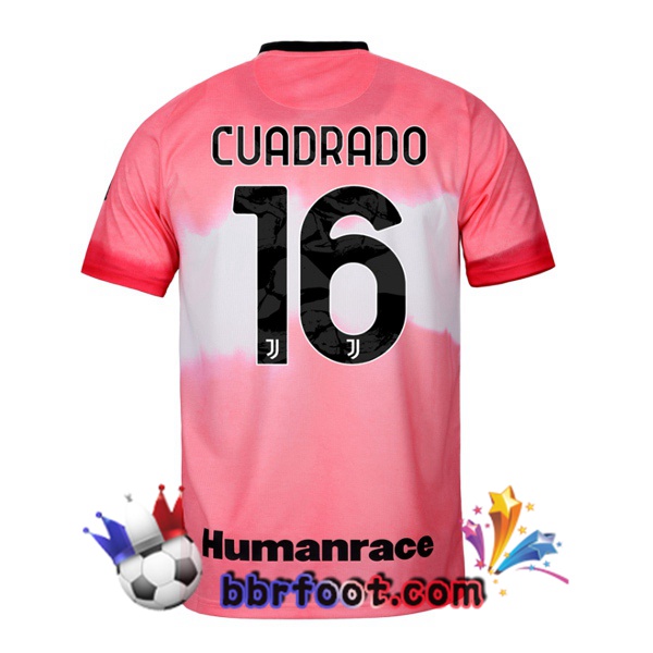 Maillot Foot Juventus (CUADRADO 16) Adidas X Human Race 20/21
