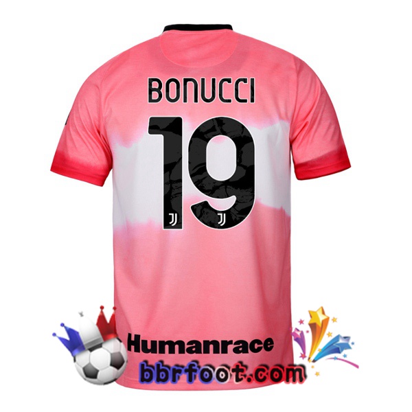 Maillot Foot Juventus (BONUCCI 19) Adidas X Human Race 20/21