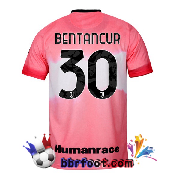 Maillot Foot Juventus (BENTANCUR 30) Adidas X Human Race 20/21