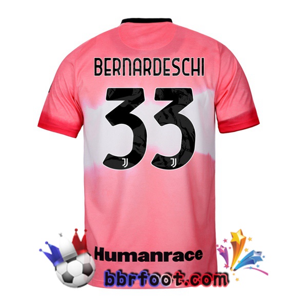 Maillot Foot Juventus (BERNARDESCHI 33) Adidas X Human Race 20/21