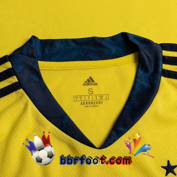 Maillot Foot Juventus Gardien de but Jaune 20/21