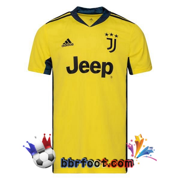 Maillot Foot Juventus Gardien de but Jaune 20/21