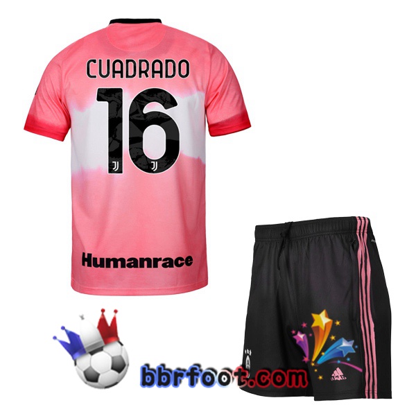 Maillot Foot Juventus (CUADRADO 16) Enfant Adidas X Human Race 20/21