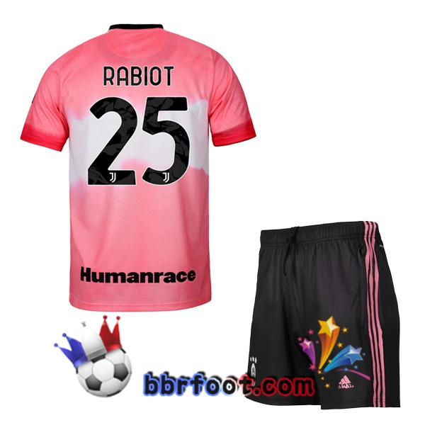 Maillot Foot Juventus (RABIOT 25) Enfant Adidas X Human Race 20/21