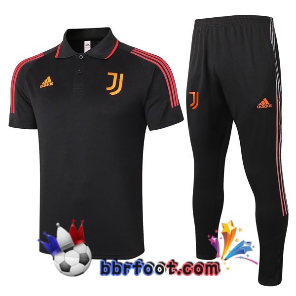 Polo Foot Juventus + Pantalon Noir 20/21