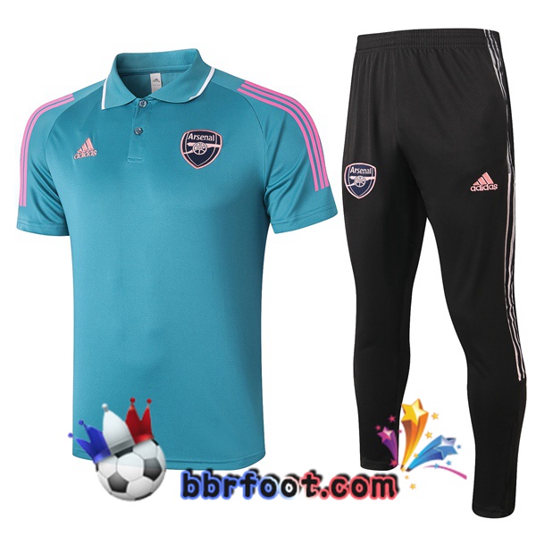 Polo Foot Arsenal + Pantalon Vert 20/21